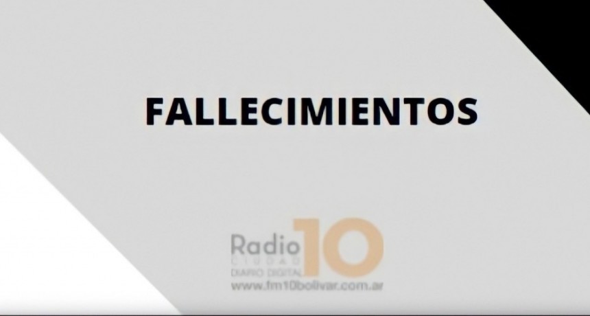 Falleció Adela Susana Carón viuda de Mapis