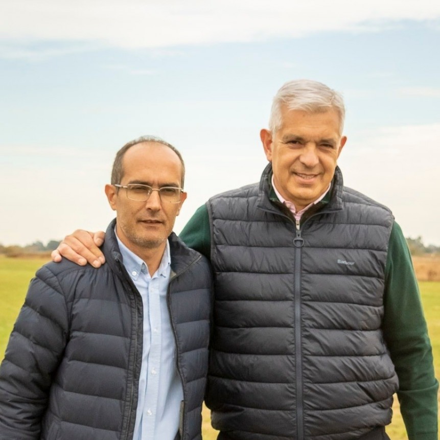Julián Domínguez: “Al productor le tenemos que facilitar las herramientas para que pueda avanzar, por eso hoy estamos en Bolívar junto al intendente”