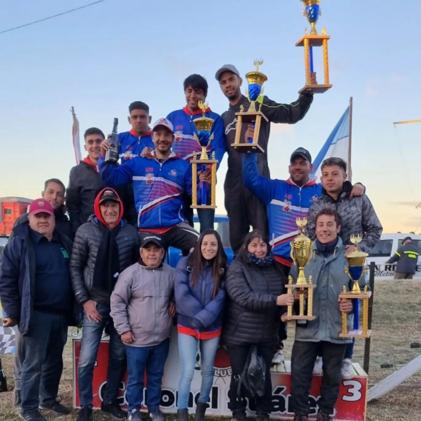 Alan Torrontegui volvió a romper los cronómetros en Coronel Suárez, su piloto invitado fue Franco Cosentino
