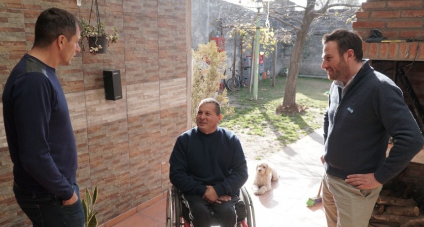 Bali Bucca visitó 25 de mayo 