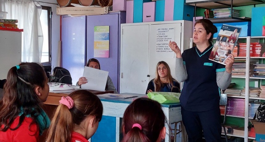 Las Consejerías de Salud Sexual y Reproductiva brindaron un taller en la Escuela N°40