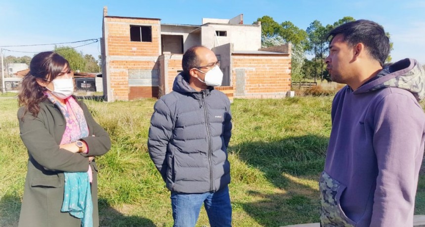 El intendente visitó a beneficiarios de lotes con servicios y PROCREAR