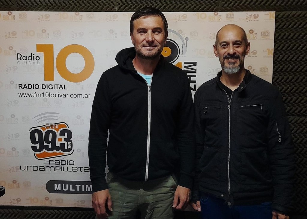 Nos visitaron en FM 10, Seba Cayre y Franco Exertier y contaron de qué se trata el espectáculo de este sábado en Bilioteca Rivadavia