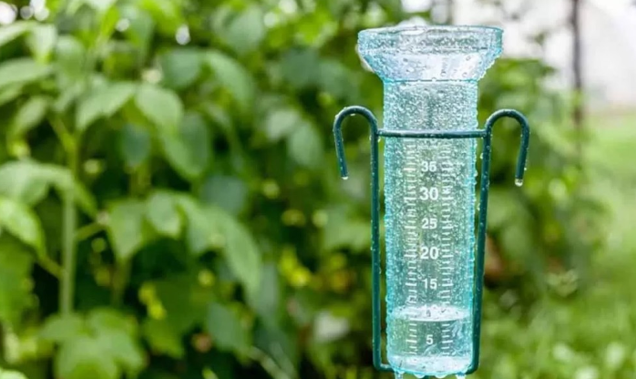 Registro de lluvias, en algunos casos con el acumulado de domingo y lunes