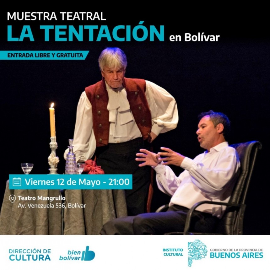 “La Tentación” de Pacho O´Donell llega a Bolívar