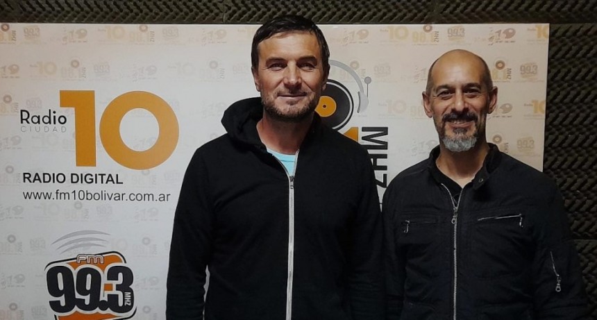 Nos visitaron en FM 10, Seba Cayre y Franco Exertier y contaron de qué se trata el espectáculo de este sábado en Bilioteca Rivadavia