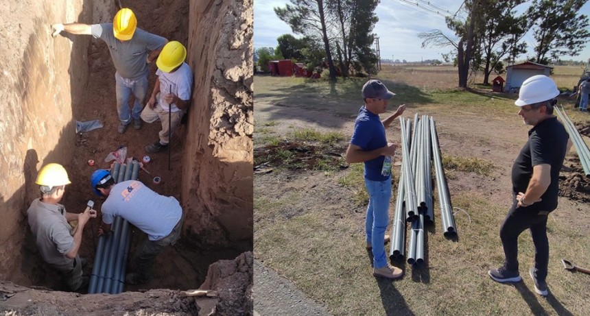 Finalizó la primera parte de los trabajos necesarios para conectar la Línea 132 con los tendidos de distribución urbana de energía