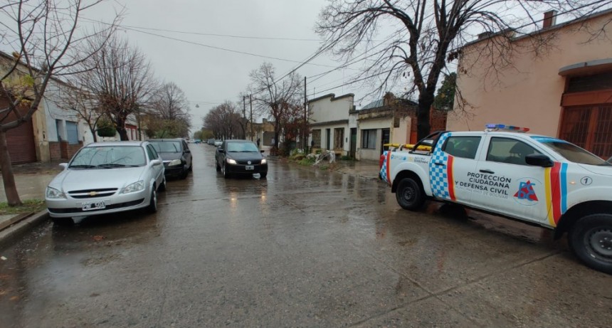 Este lunes: Leve colisión entre dos conductores en calles Avellaneda y Arenales