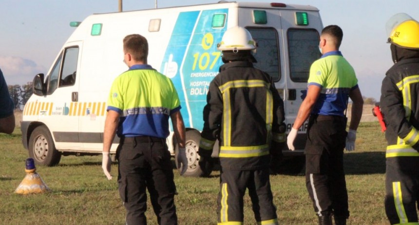 Trasladaron a la joven que se encontraba en la Unidad de Terapia Intensiva, en el Avión Sanitario