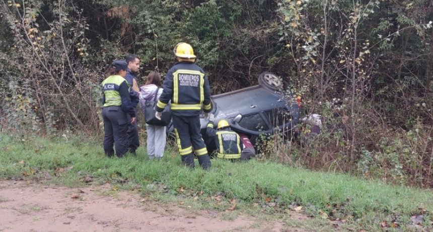 Ruta 205: Grave accidente: dos mujeres fueron trasladadas al Centro Médico Cuenca de Cañuelas