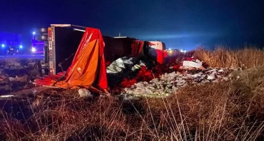 Bonifacio: Accidente en ruta 65