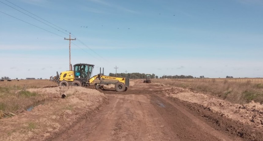 El Municipio finalizó trabajos sobre el camino a Paula