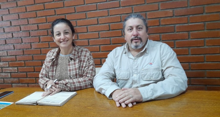 Inta Bolívar: Carolina Esterrlich y Ramiro Amado, integrantes de la Agencia local, anunciaron una charla sobre producción y consumo de Batata