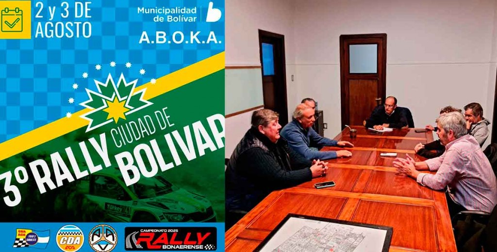 Bolívar será sede del Rally Bonaerense el 2 y 3 de agosto