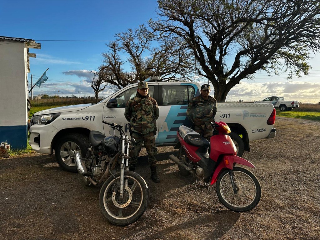 Informe Oficial Comando de Prevención Rural de Bolívar: Finalizó con resultado positivo la investigación sobre un robo denunciado en Paraje Marsiglio, tras los allanamientos de ayer