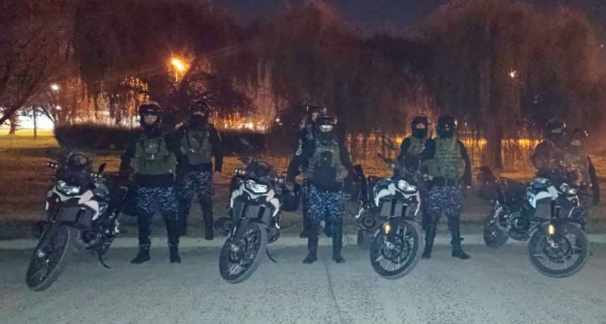 Informe Oficial de los Operativos policiales durante el fin de semana