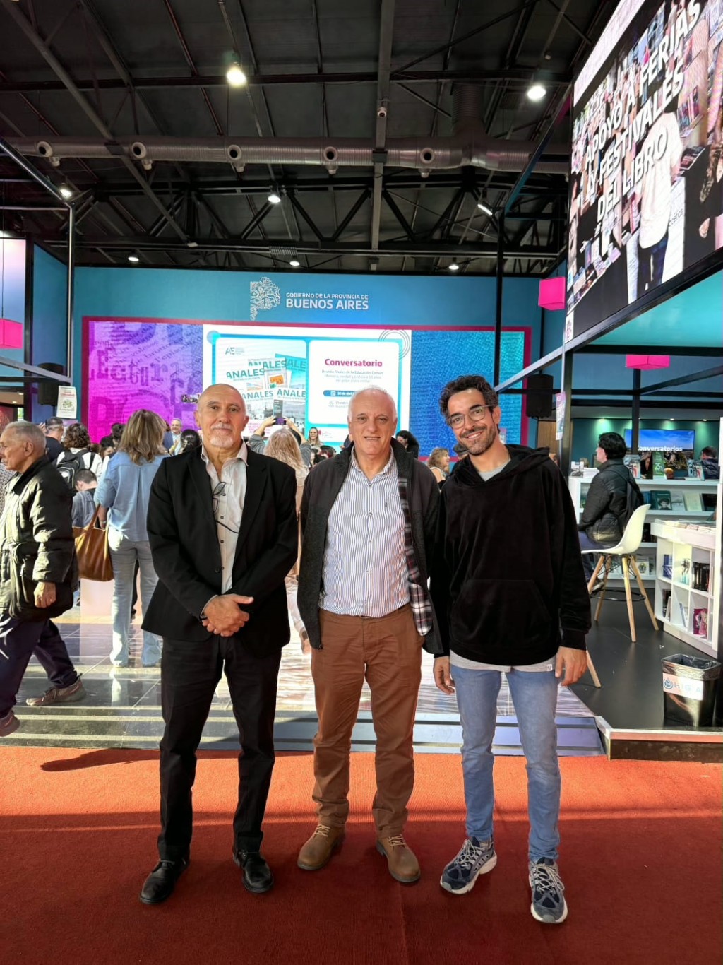Miguel Gargiulo: "Pudimos estar en La Feria del Libro, y presentar nuestro lanzamiento reciente de "Fuimos Equipo", junto a Marcelo Amaro"
