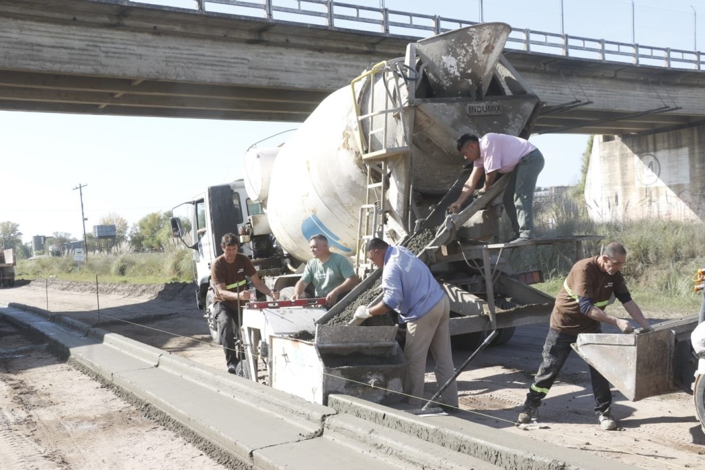 Obras P&uacute;blicas: contin&uacute;an los trabajos sobre la avenida Jorge Mart&iacute;nez Boero 