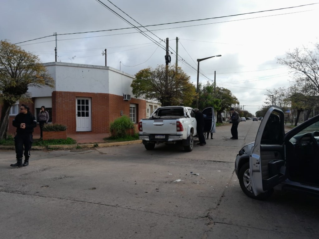 Se registr&oacute; una colisi&oacute;n en Irigoyen e Barcarce