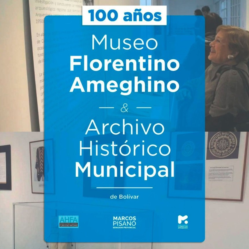 El senador Marcos Pisano impulsa el reconocimiento legislativo por el centenario del Museo y Archivo Hist&oacute;rico de Bol&iacute;var