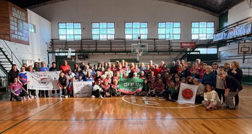 El CEF N&ordm;5 particip&oacute; del Primer Encuentro Interregional de Juegos para Adultos Mayores