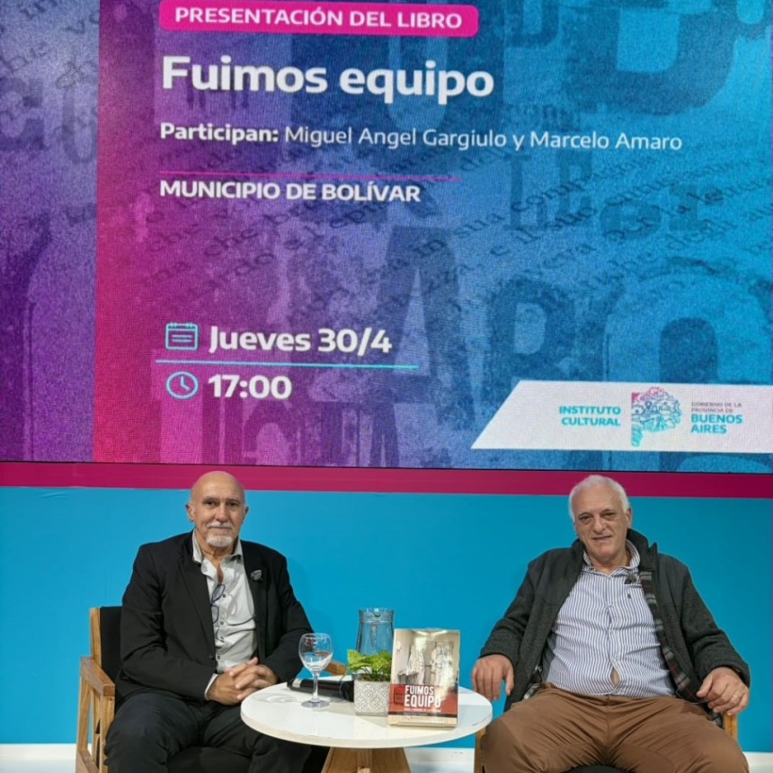 Bol&iacute;var dijo presente en la 50&deg; Feria Internacional del Libro, reafirmando el compromiso del Municipio con el desarrollo cultural