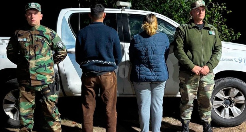 Informe Oficial Comando de Prevenci&oacute;n Rural Bol&iacute;var: aprehendieron en un camino rural, a dos personas que a posteriori fueron imputadas de 