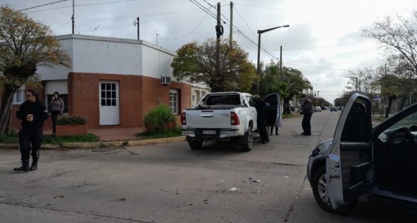 Se registr&oacute; una colisi&oacute;n en Irigoyen e Barcarce