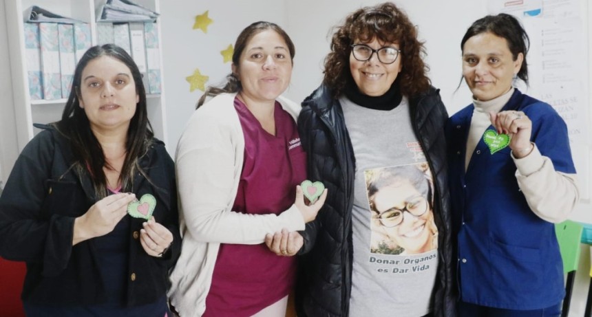 Una historia que sigue dando vida: Patricia Moreno recorri&oacute; los CAPS promoviendo la donaci&oacute;n de &oacute;rganos