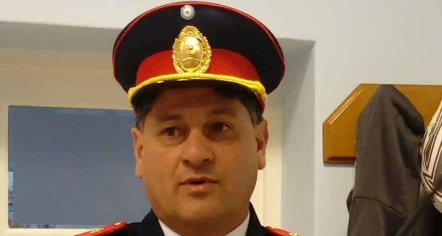 Roque Omar Baz&aacute;n fue ascendido a Comandante Mayor