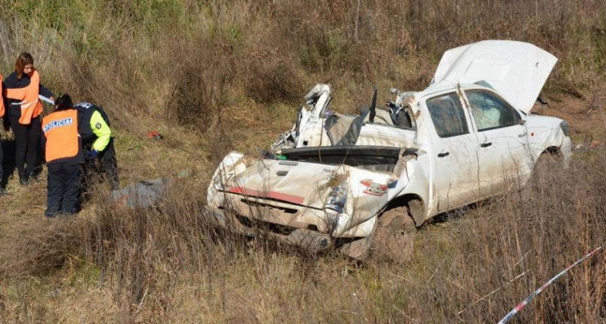 Estaci&oacute;n De Polic&iacute;a Comunal Pehuaj&oacute;: Accidente fatal en el acceso a Mones Caz&oacute;n