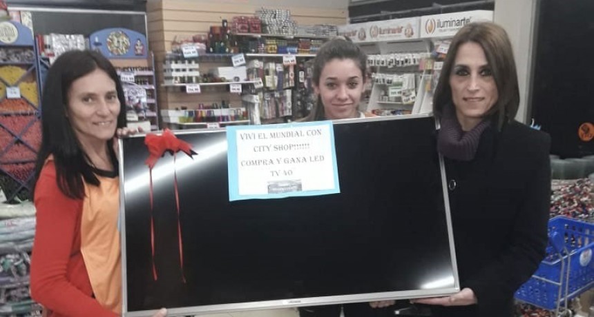 City Shop entrego un Smart TV 40&rsquo;&rsquo;: &lsquo;Gracias a todos nuestros clientes por la predisposici&oacute;n&rsquo;