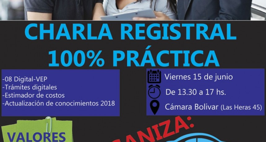 Charla registral para mandatarios del sector automotor