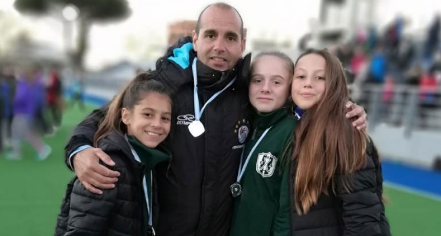 Hockey: Jugadoras del Club Ciudad participaron en partidos del seleccionado Sub-14