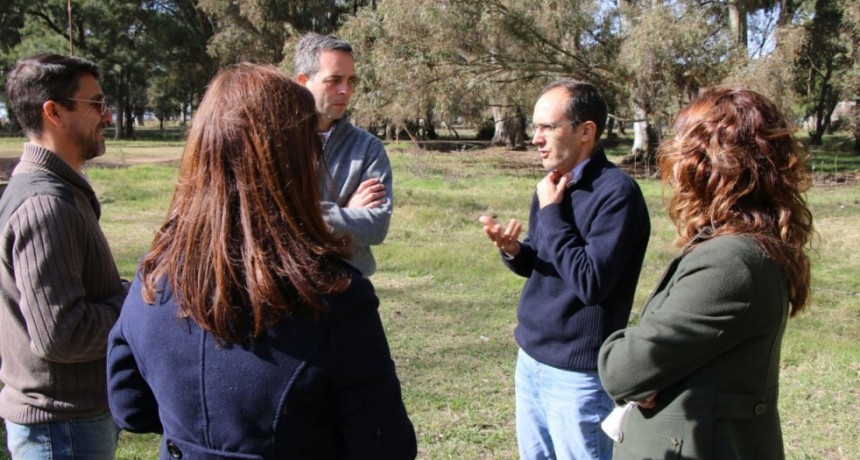 El Intendente Pisano recorri&oacute; la Escuela Agrot&eacute;cnica