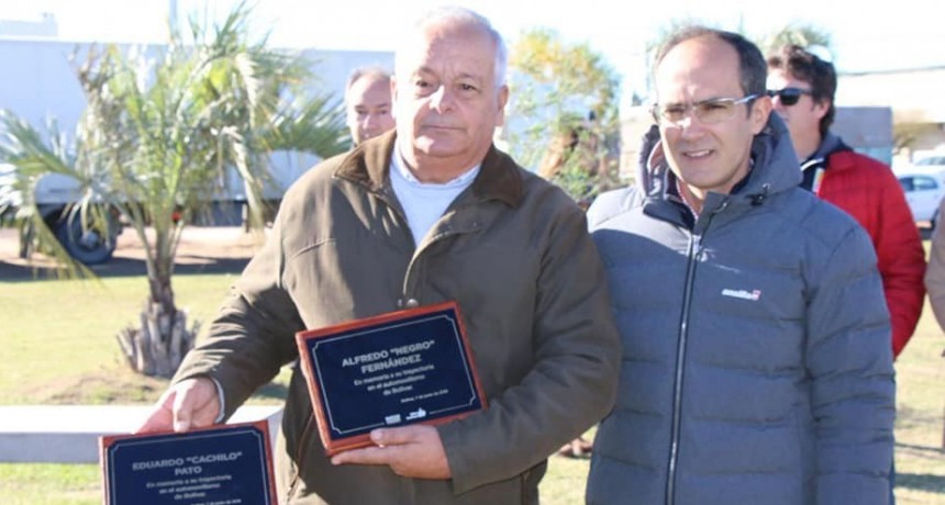 Homenaje de la Municipalidad a la familia Boero