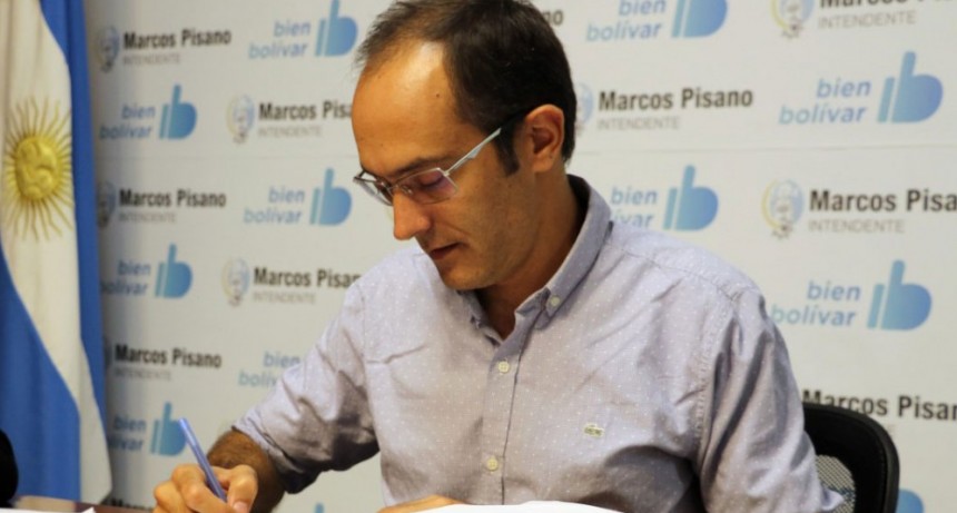 El intendente Pisano adelanta el pago del aguinaldo a empleados municipales