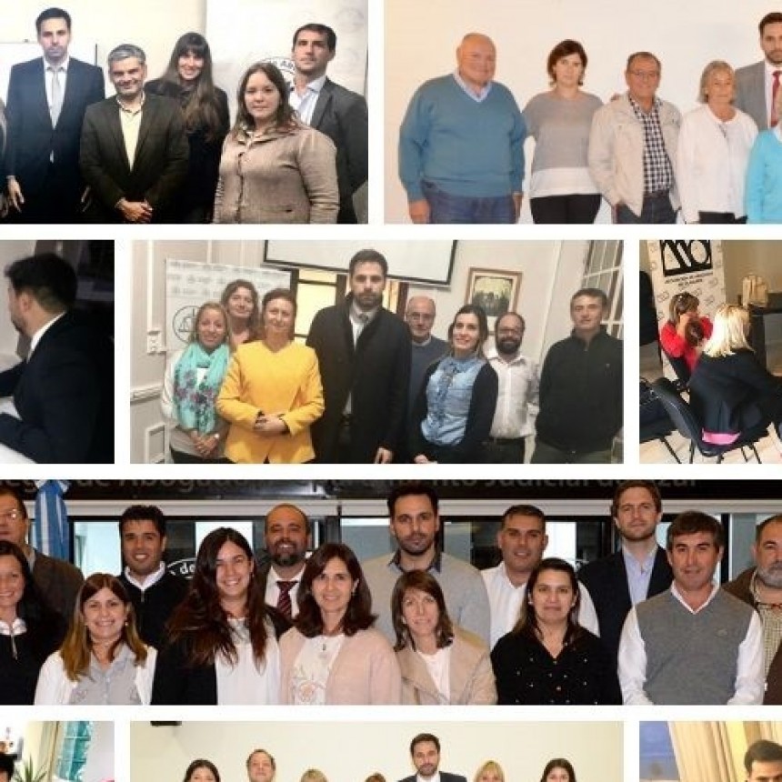 "El Colegio te Escucha" lleg&oacute; a las once localidades del Departamento Judicial Azul