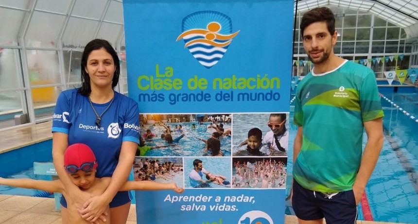 El Natatorio Municipal ser&aacute; parte de la Clase de Nataci&oacute;n m&aacute;s Grande de Mundo