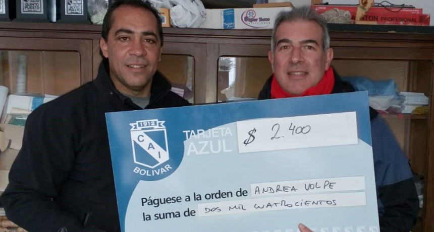 Entrega de premios de la Tarjeta Azul de Club Independiente