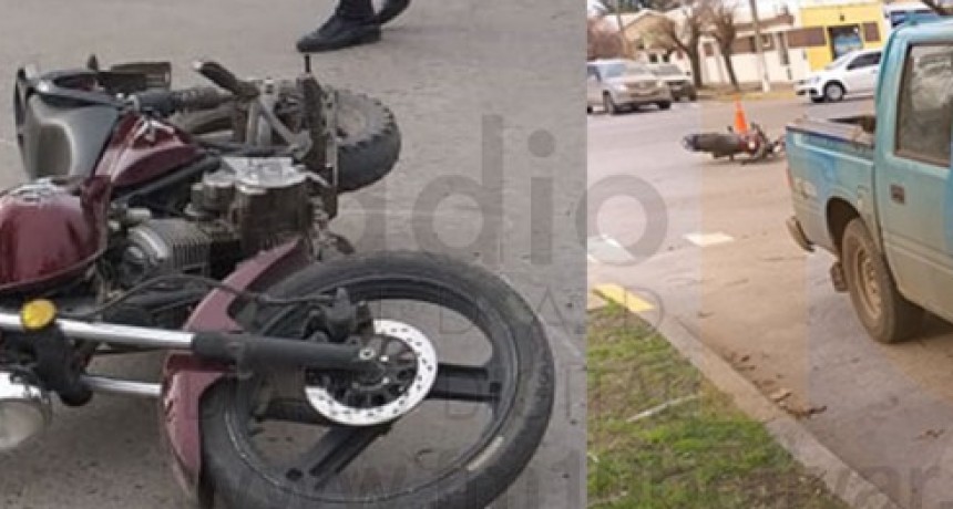 Impacto en Av. Brown y Ameghino sin mayores consecuencias para los involucrados