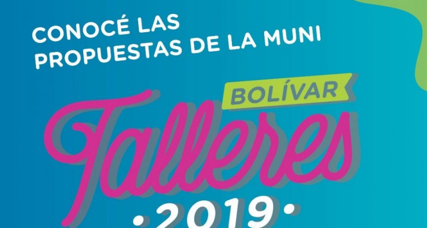 Todav&iacute;a te podes sumar a los talleres gratuitos municipales