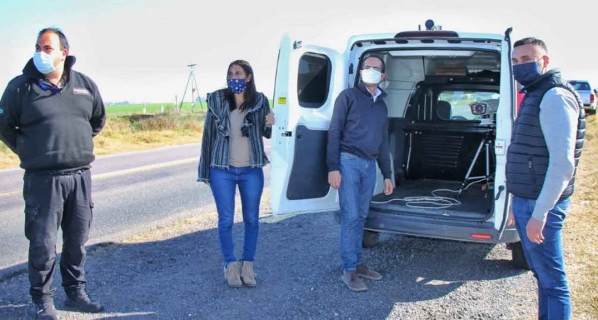 Se instal&oacute; un lector de patentes a la altura de la localidad de Paula