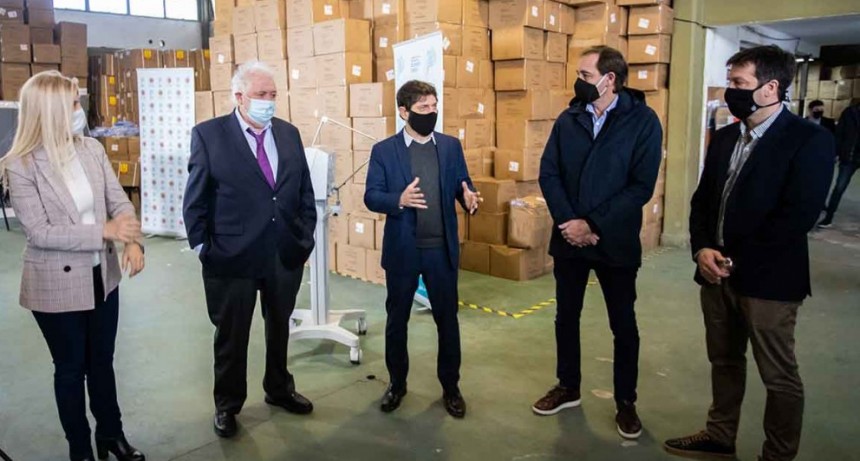 La provincia entreg&oacute; m&aacute;s de 200 respiradores a 44 municipios bonaerenses