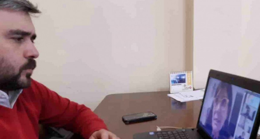 Marcos Beorlegui particip&oacute; de una reuni&oacute;n con la Ministra de Gobierno