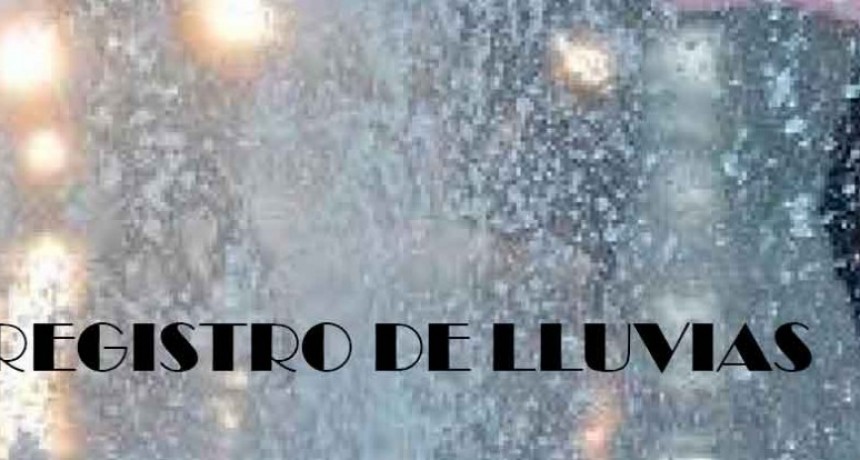 Registro parcial de lluvias de este miércoles 17 de junio