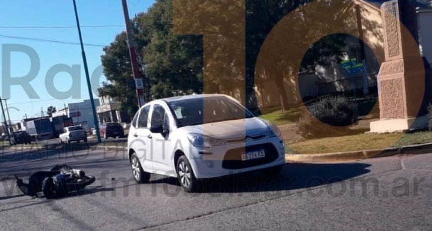 Una joven debi&oacute; ser atendida en el Hospital &lsquo;Capredoni&rsquo; a ra&iacute;z de un accidente