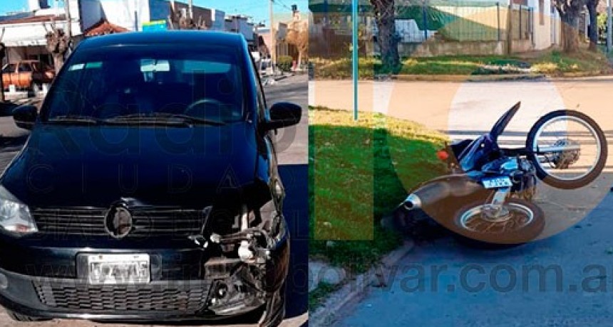 Un joven fue hospitalizado con heridas de consideraci&oacute;n a ra&iacute;z de un accidente en su moto