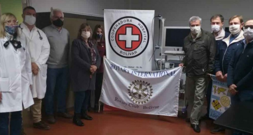 Con la colaboraci&oacute;n del Rotary Club y la Cooperadora del Hospital se adquiri&oacute; un videobroncoscopio