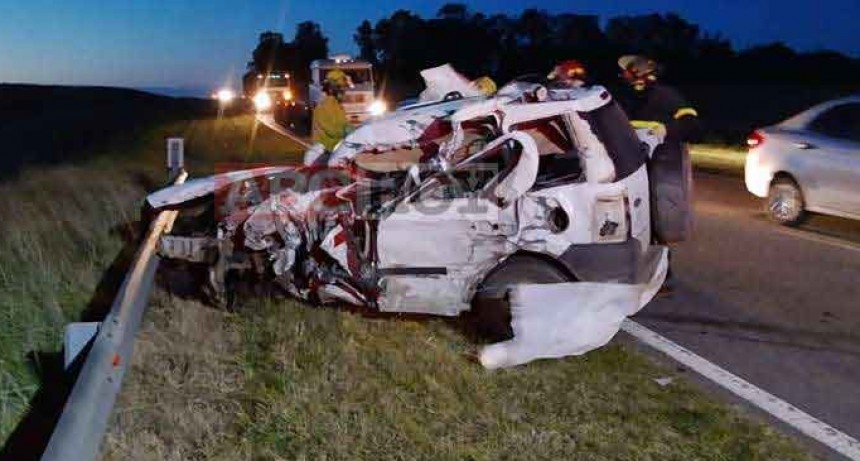 Conocido empresario de Tandil muri&oacute; en un violento choque en la Ruta 226